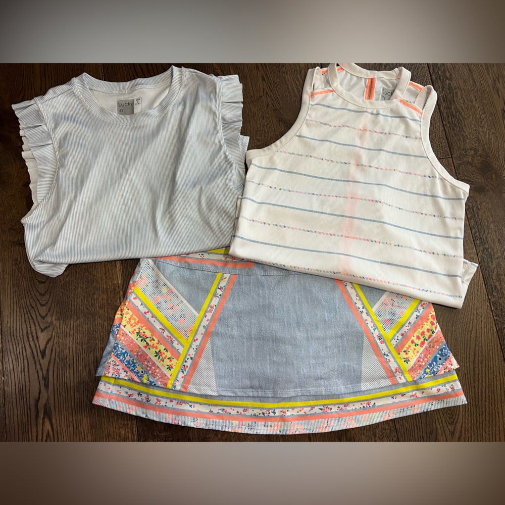 Lucky in Love “Liberty in Love” Tank + Skirt Bundle 🎾